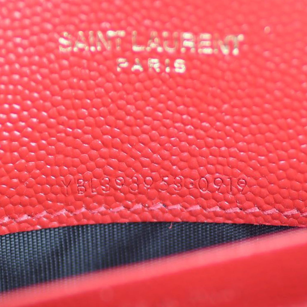 Saint Laurent Monogram Envelope Chain Wallet