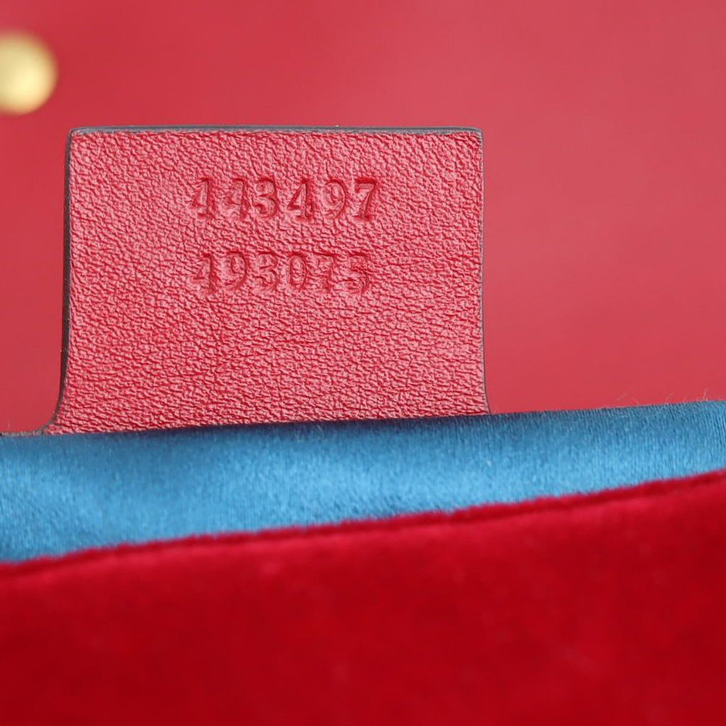 Gucci GG Marmont Velvet Small Shoulder Bag