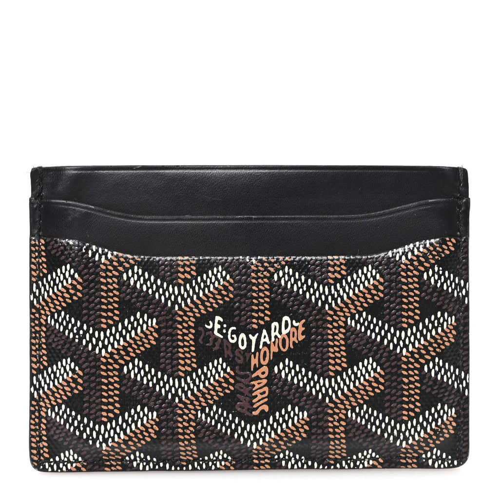 Goyardine Saint Sulpice  Holder Black