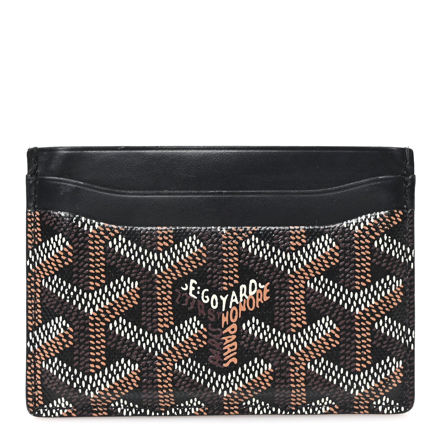Goyardine Saint Sulpice  Holder Black