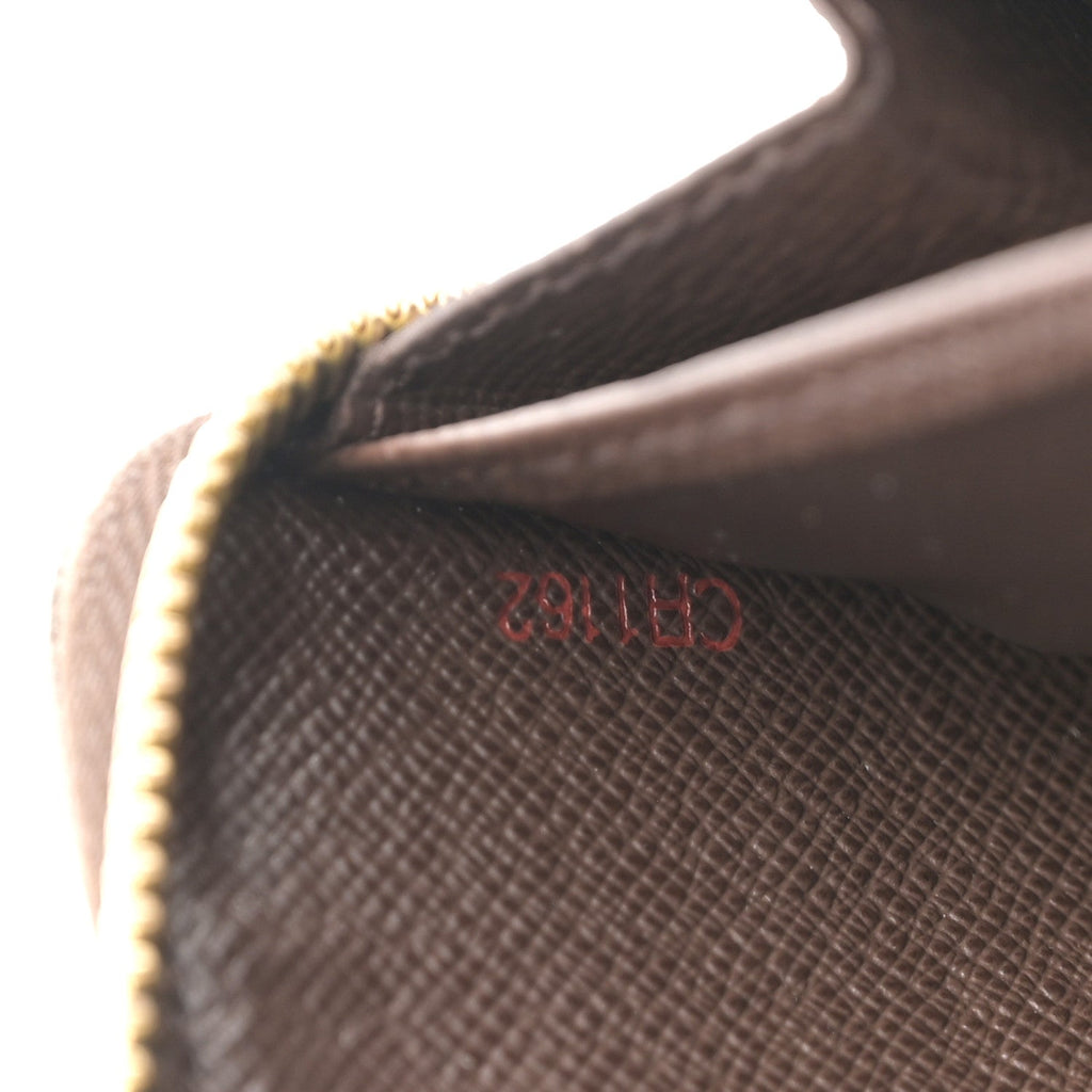 Damier Ebene Zippy Wallet