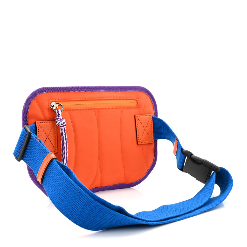 Jersey GG Monogram All Over Sporty Belt Bag Grey White Multicolor