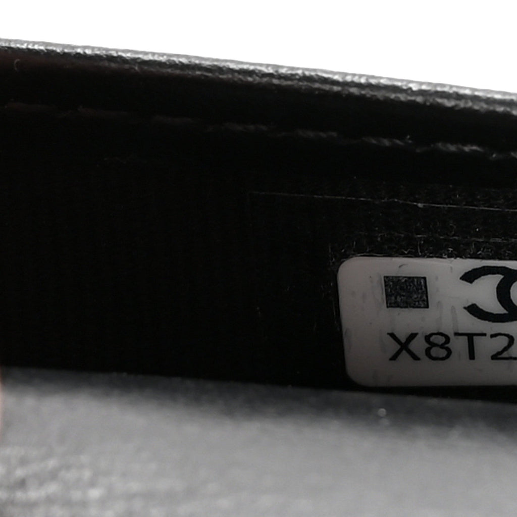 Calfskin Quilted  Holder Wallet So Black