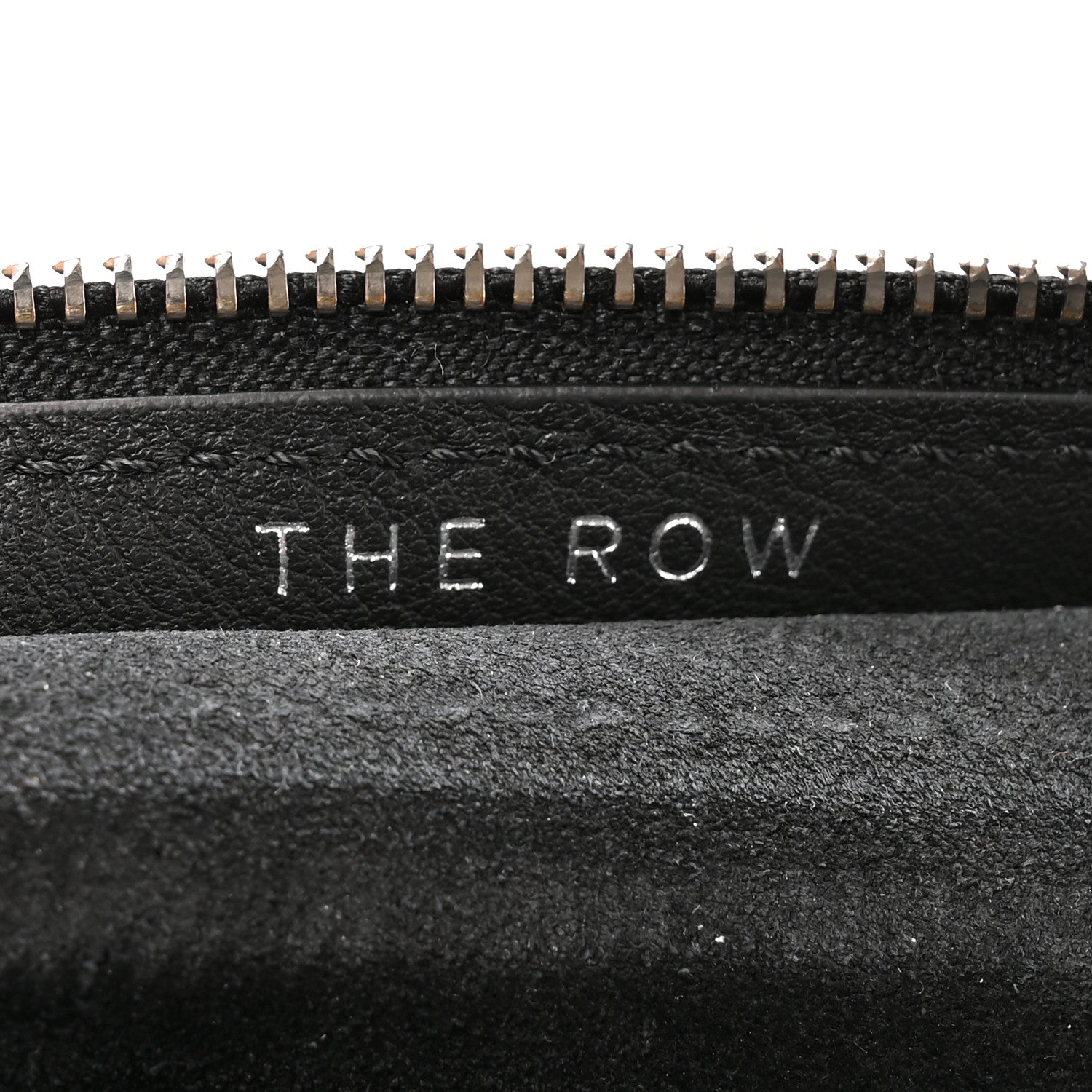 Grained Calfskin Small Slouchy Banana Bag Black