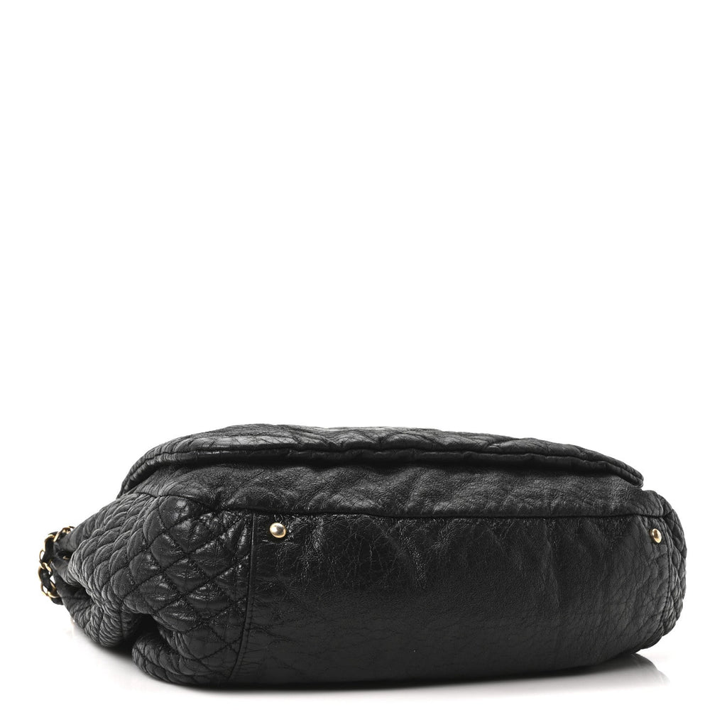 Vinyl XL Rock and Chain Flap Black