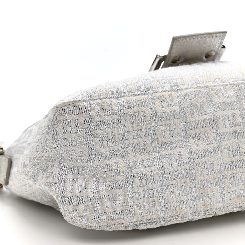 Metallic Zucchino Baguette Silver