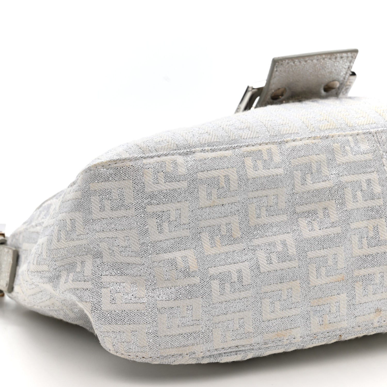 Metallic Zucchino Baguette Silver
