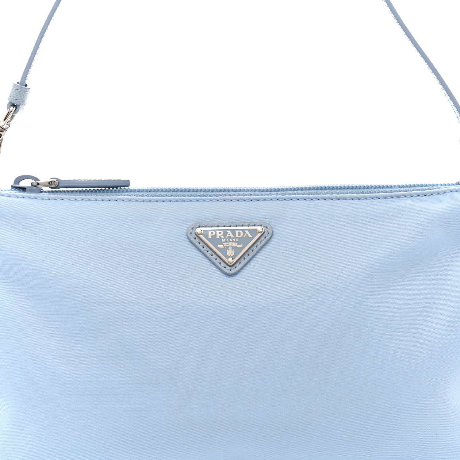 Re-Nylon Vela Pouch Celeste
