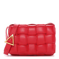 Nappa Maxi Intreccio Padded Cassette Crossbody Bag Firework