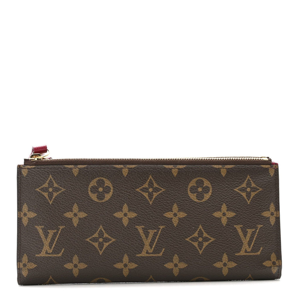 Monogram Adele Wallet Fuchsia