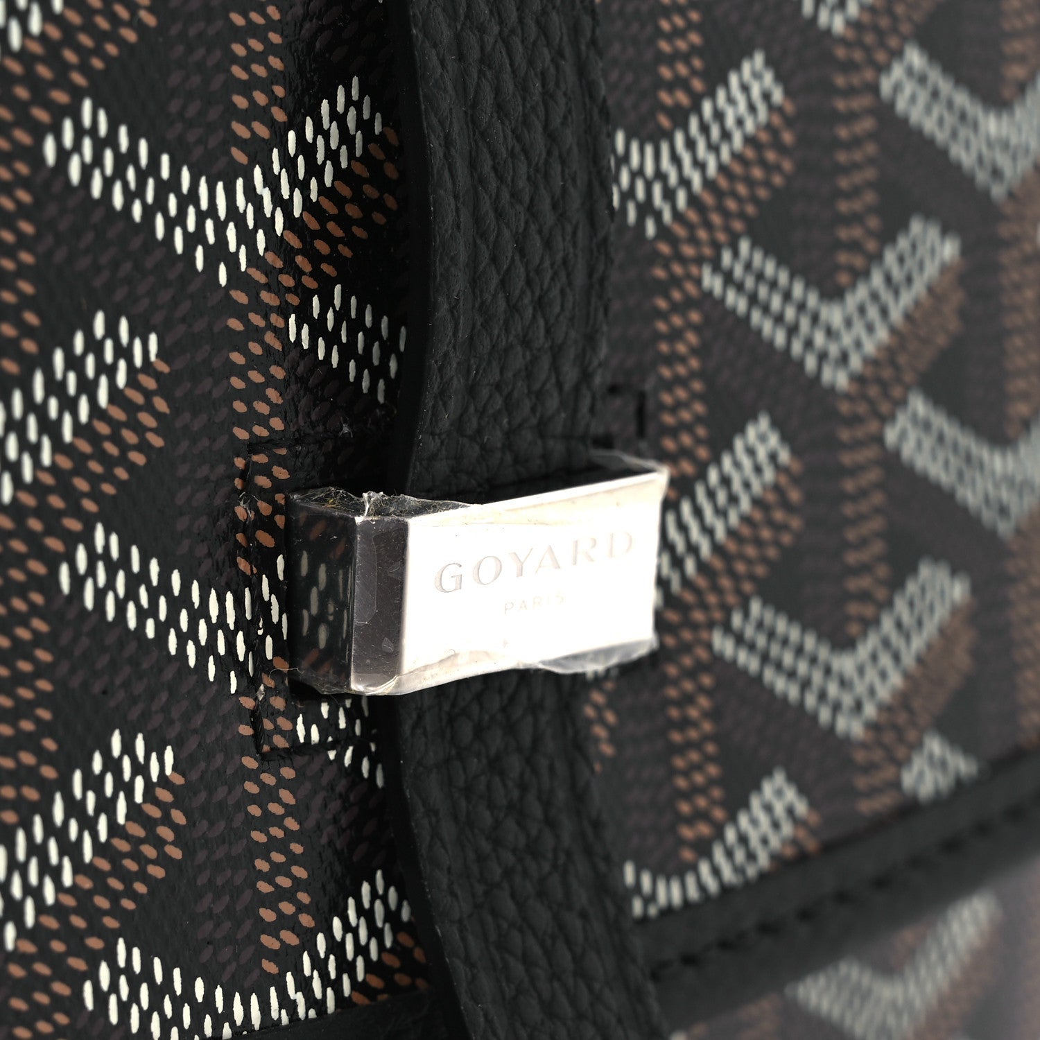 Goyardine Belvedere II PM Messenger Bag Black