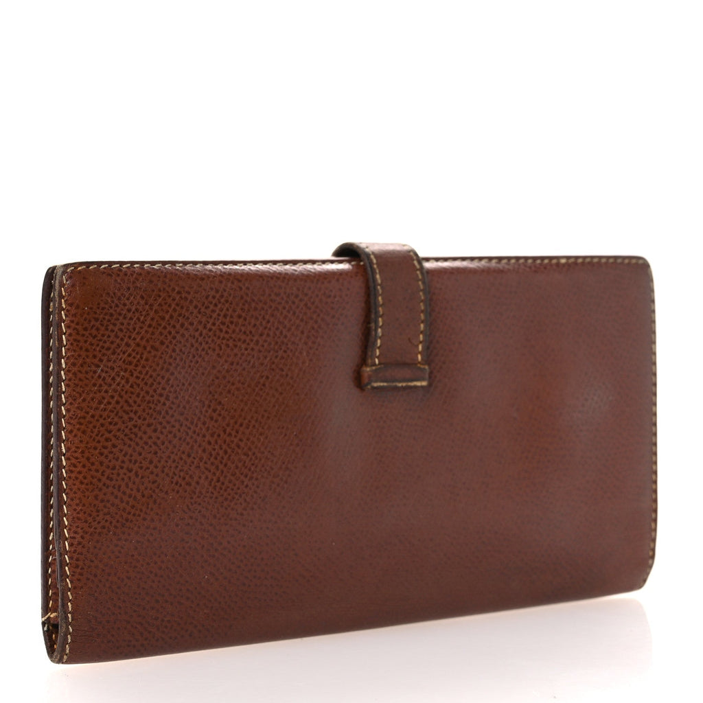 Courchevel Bearn Gusset Wallet Gold