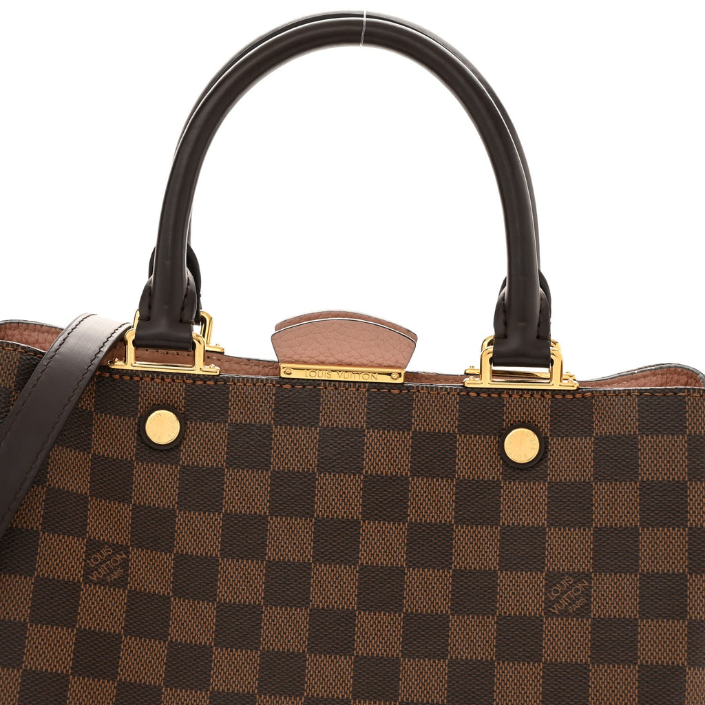 Damier Ebene Cuir Taurillon Brittany Magnolia