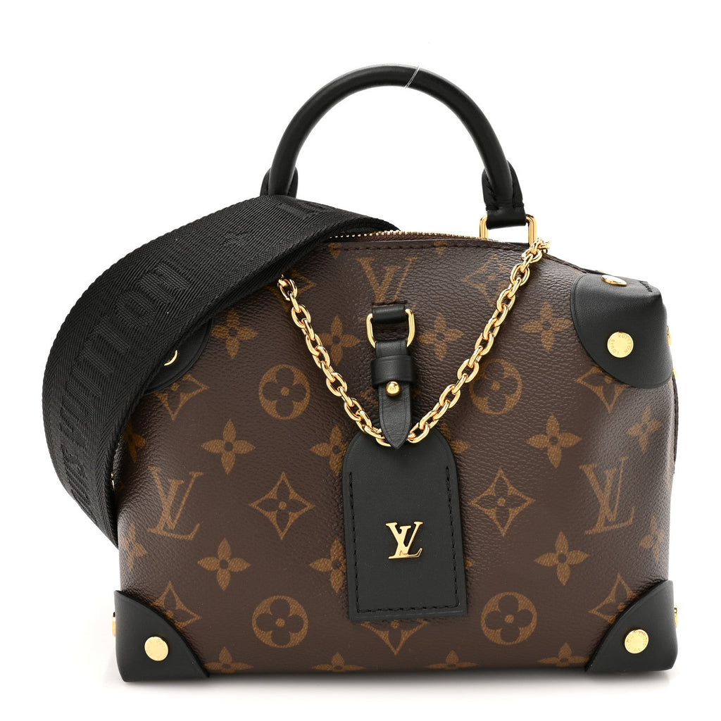 Monogram Petite Malle Souple Black