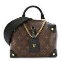 Monogram Petite Malle Souple Black