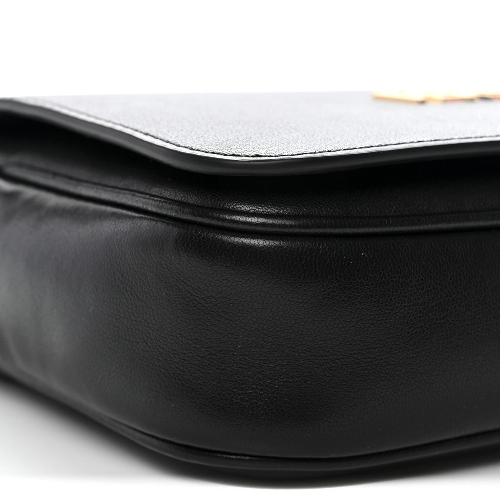 Lambskin Tag Mini Bag Black