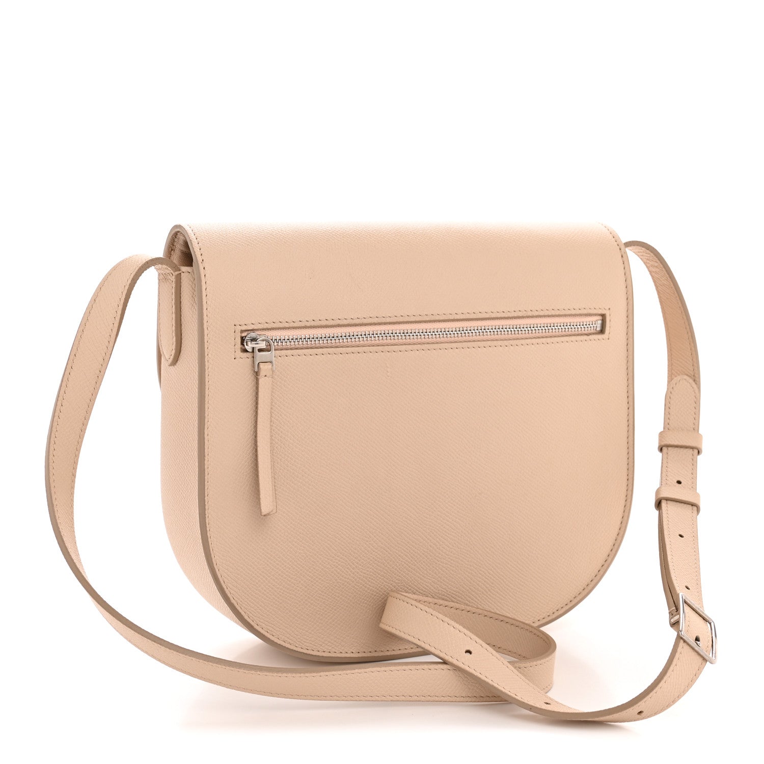 Grained Calfskin Medium Trotteur  Powder