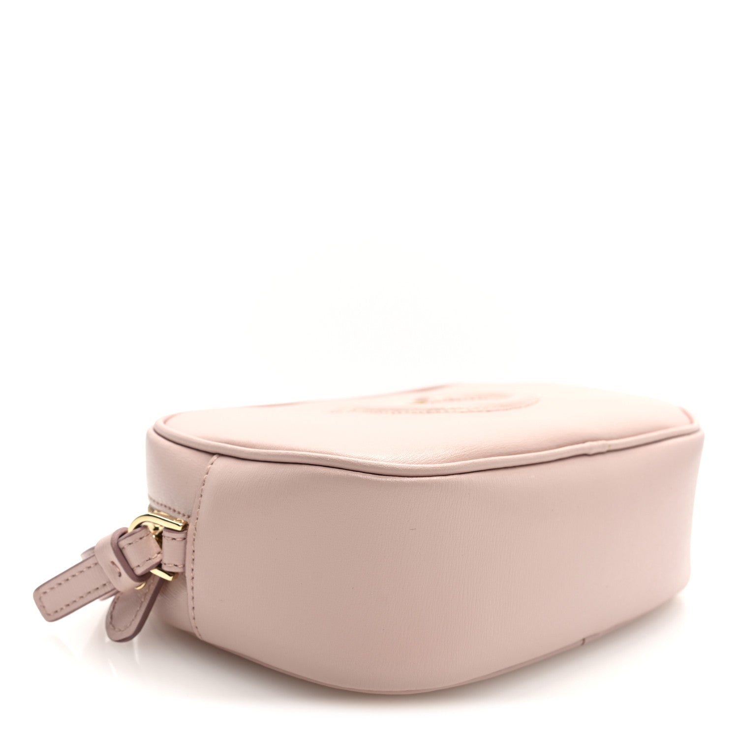 Calfskin City Goncho Crossbody Camera Bag BonBon