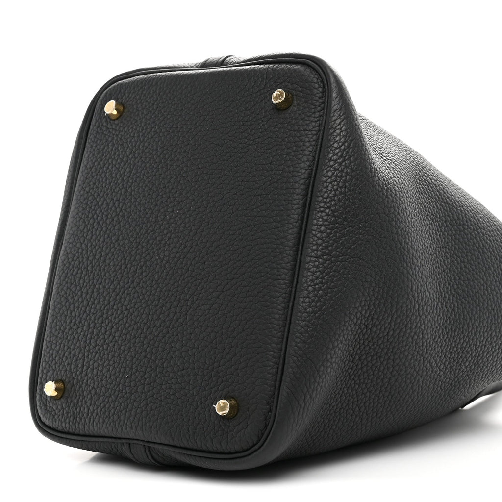 Taurillon Clemence Picotin Lock 22 MM Black