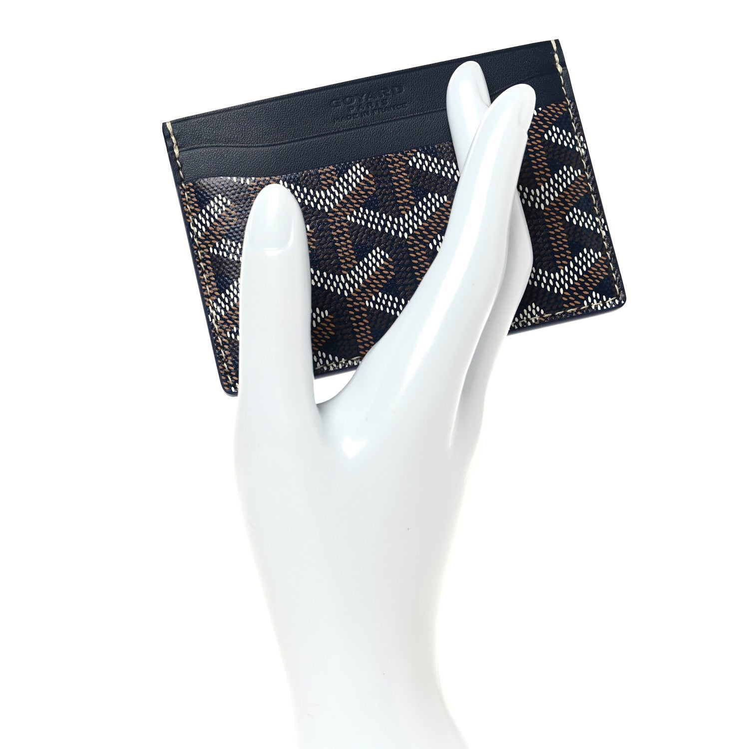 Goyardine Saint Sulpice  Holder Navy