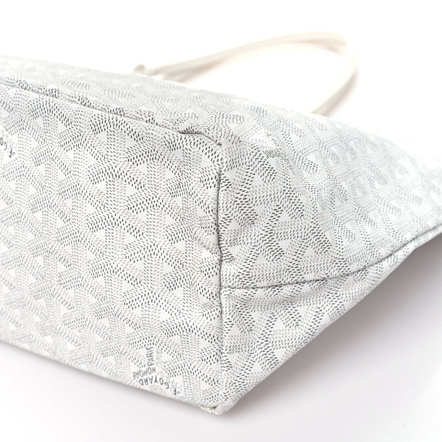 Goyardine Saint Louis PM White