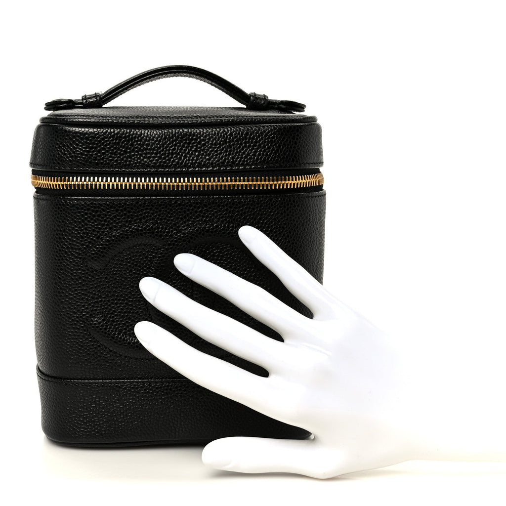 Caviar Vanity Cosmetic Case Black