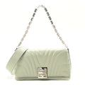 Calfskin Quilted Small 4G Shoulder Bag Light Green