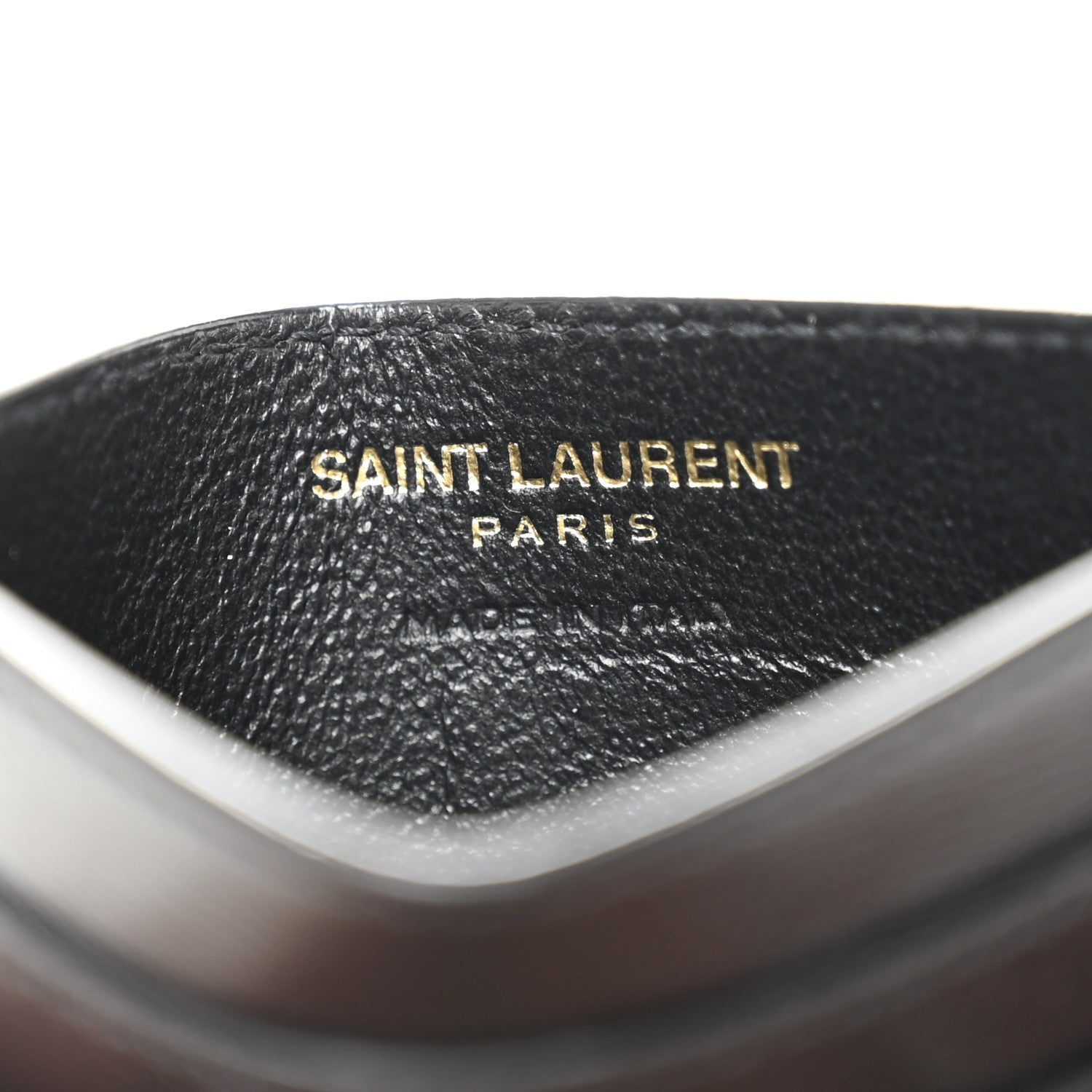Calfskin Tiny Cassandre Credit  Case Black