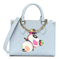 LV X TM Empreinte Monogram Superflat Onthego PM Washed Blue