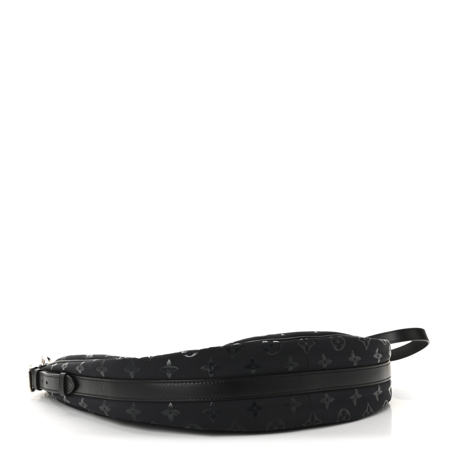 Nylon Monogram Loop Pocket Hobo Polar Night