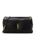 Grained Lambskin Large Calypso Black