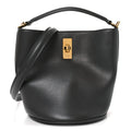 Smooth Calfskin Teen Bucket 16 Grey