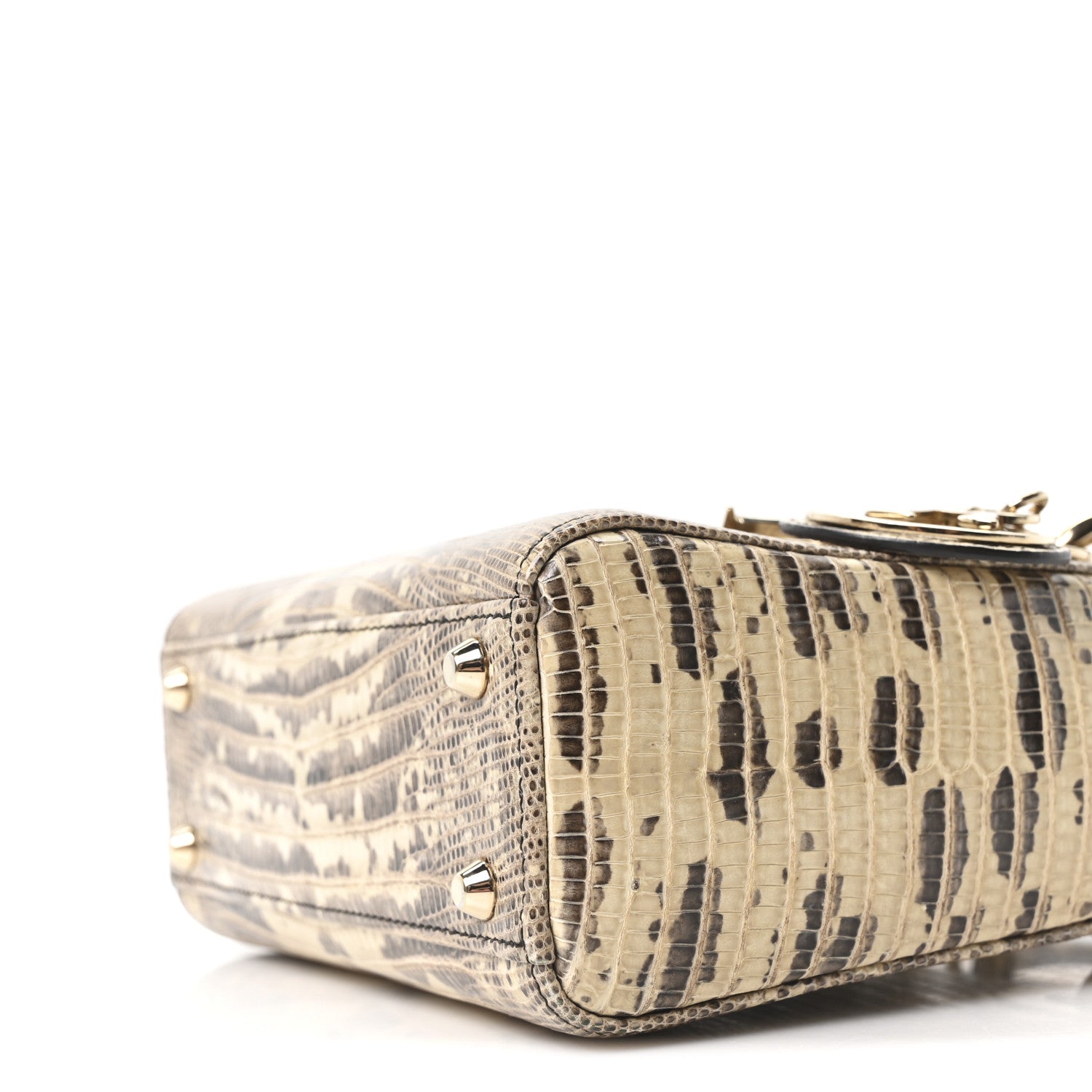 Lizard Ombre Mini Lady Dior