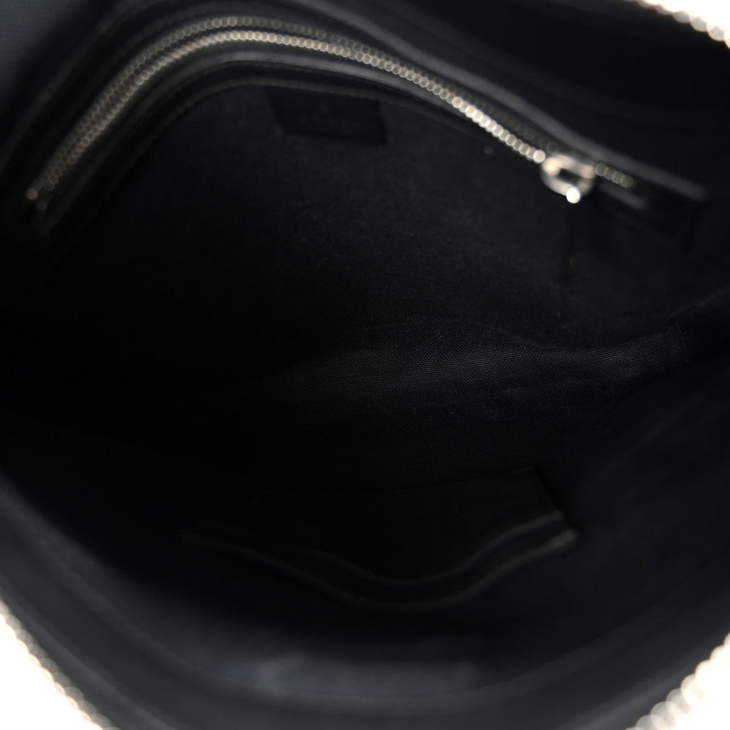 GG Supreme Monogram Tigers Web Messenger Bag Black Multicolor