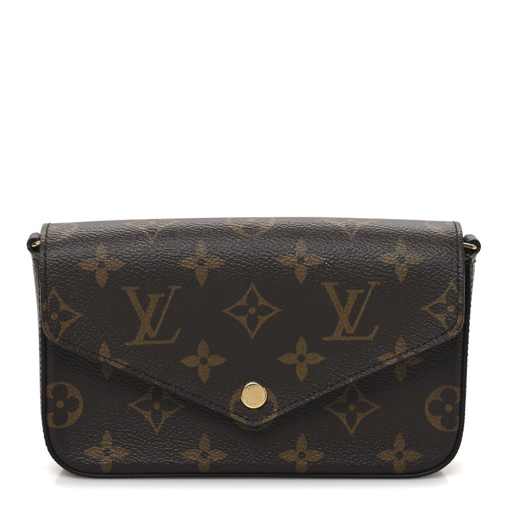 Monogram Felicie Strap & Go Felicie Pochette Kaki