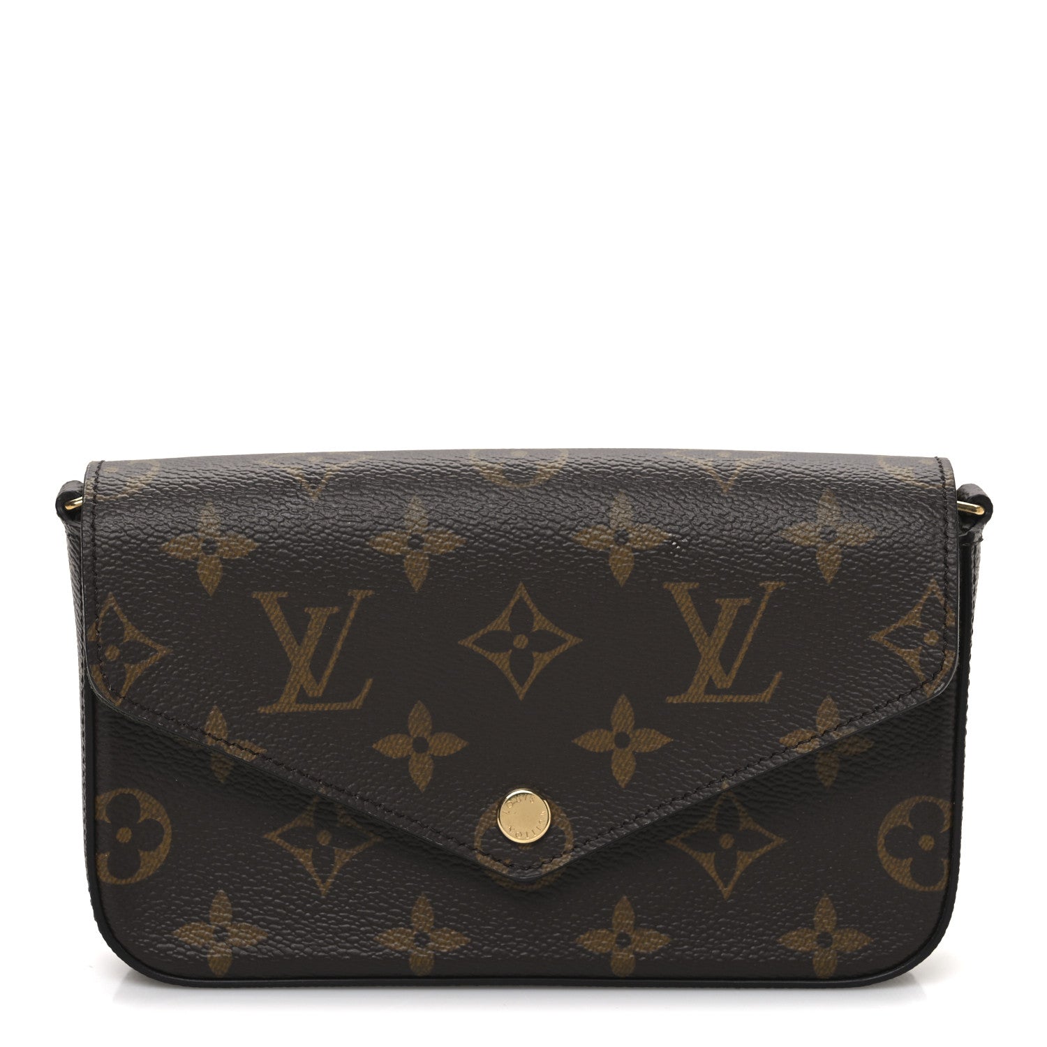 Monogram Felicie Strap & Go Felicie Pochette Kaki