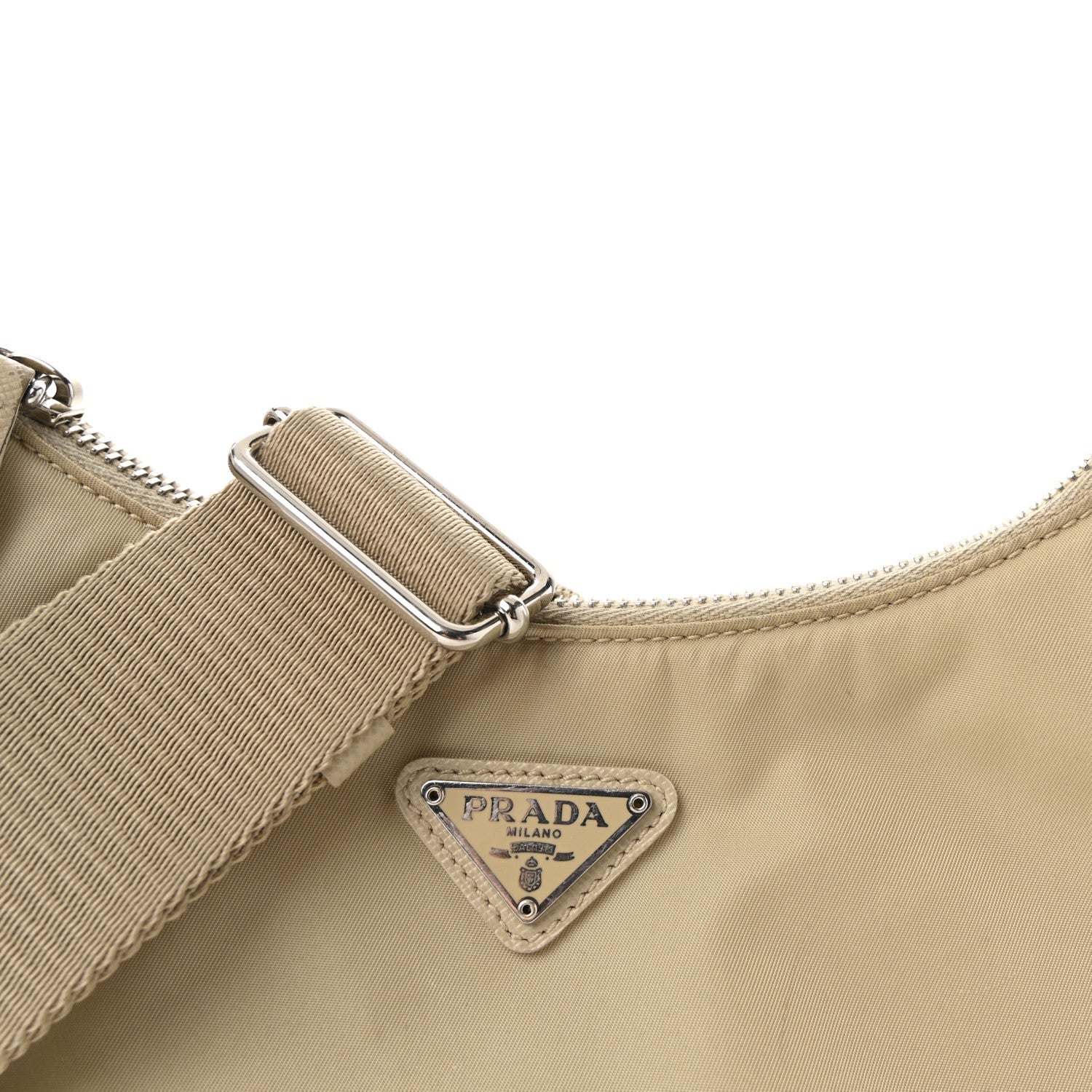 Re-Nylon Saffiano Re-Edition 2005 Shoulder Bag Deserto