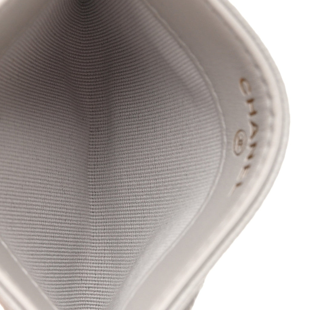 Caviar Quilted  Holder Grey