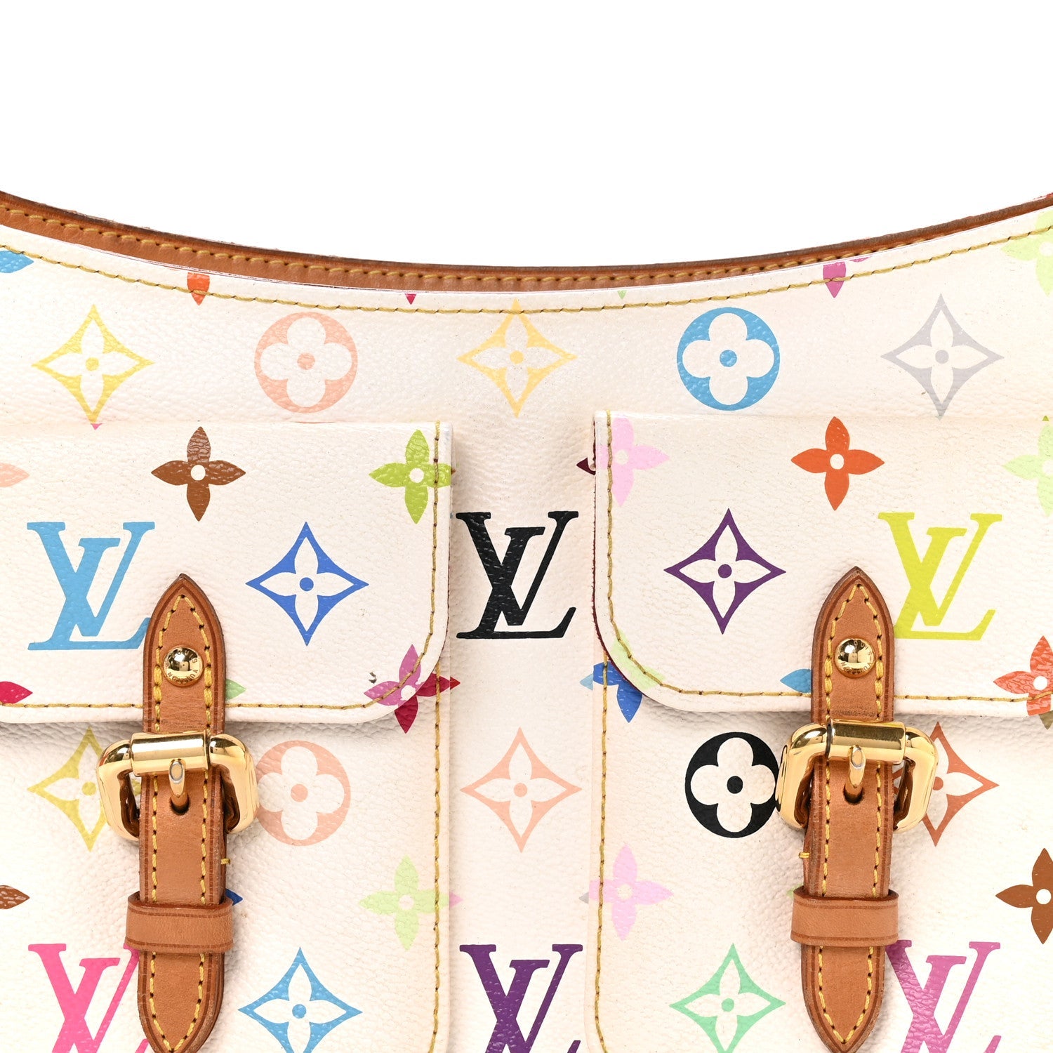 Monogram Multicolor Lodge PM White