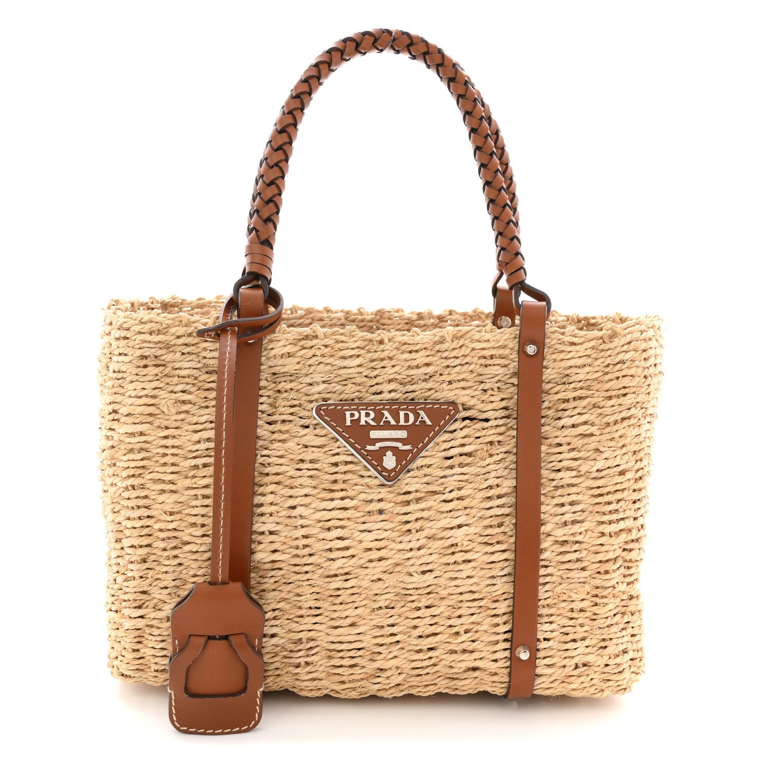 Mais Vitello Tote Naturale Cognac