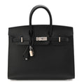 Epsom Birkin Sellier 25 Black