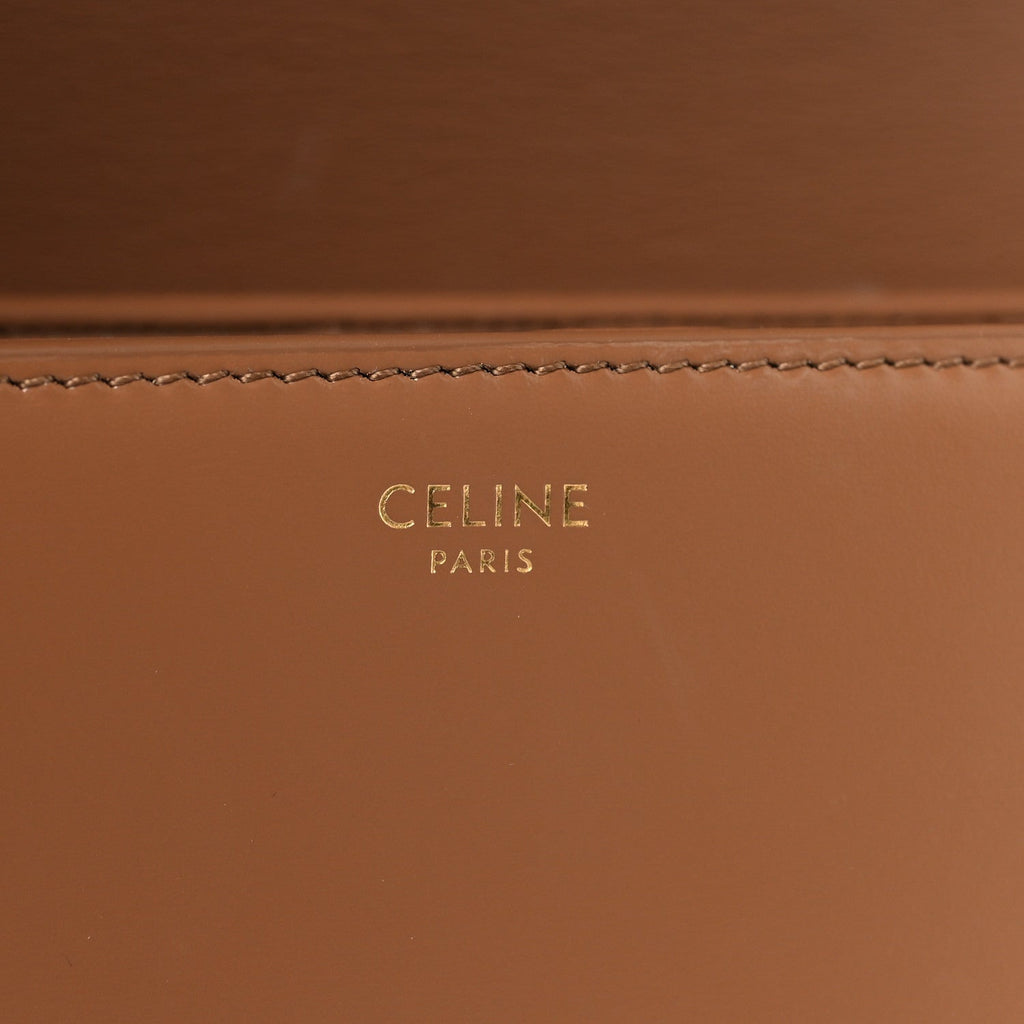 Shiny Calfskin Teen Triomphe Bronze