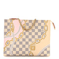 Damier Azur Nautical Toiletry Pouch On Chain