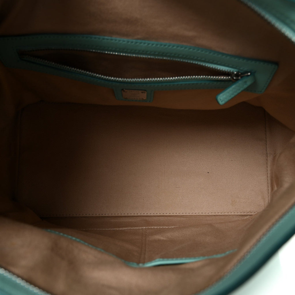 Calfskin Ottomar Monogram Medium Klara Hobo Pool Blue