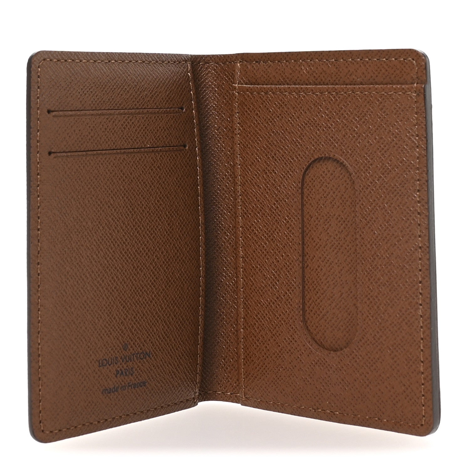 Monogram Porte-Cartes Pass Vertical  Holder