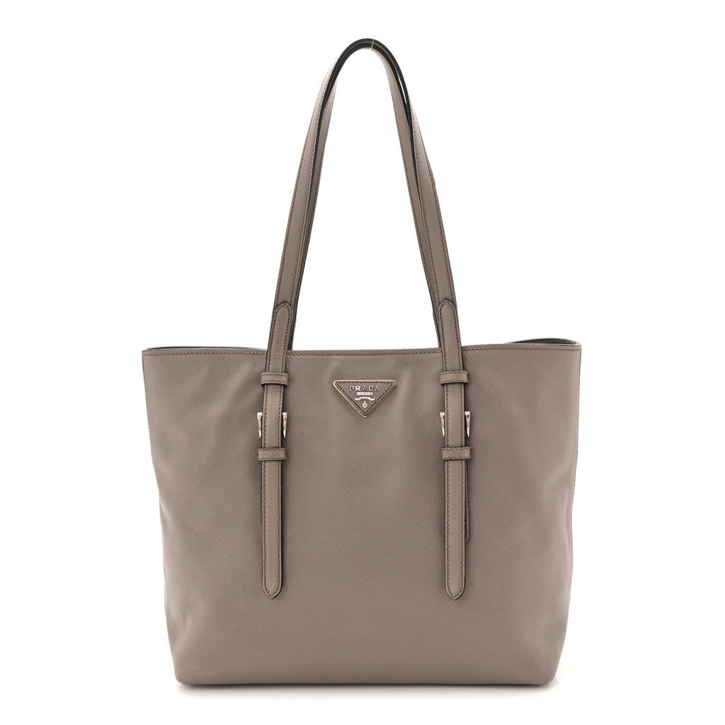 Saffiano Shopping Tote Argilla