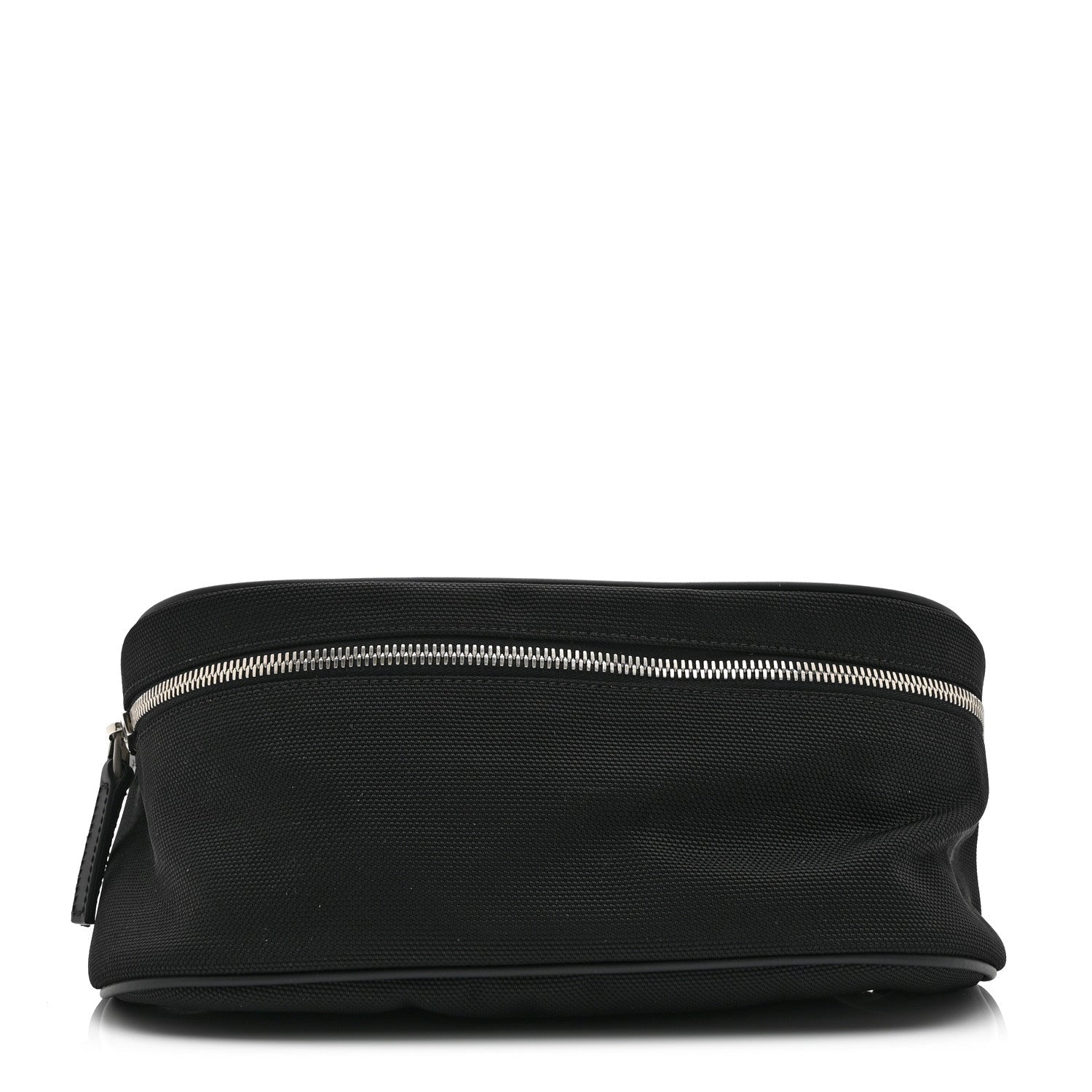 Techno Canvas Web Large Belt Bag Black