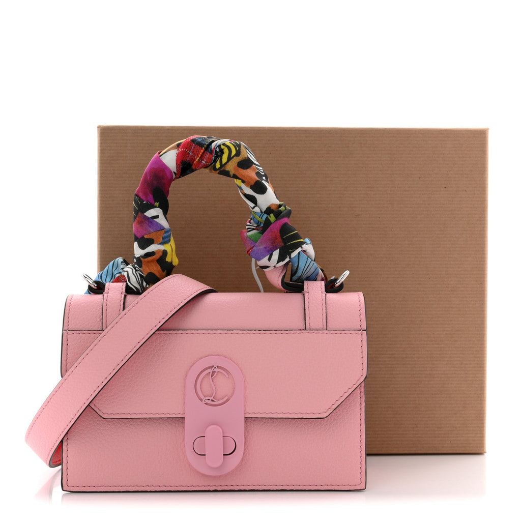 Calfskin Empire Silk Mini Elisa Top Handle Bag Soupir Multicolor