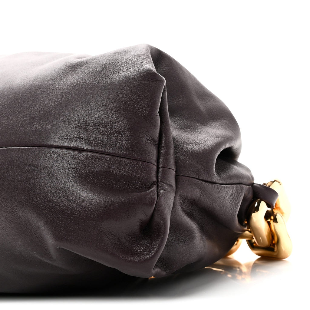 Calfskin The Pouch Chain Grape
