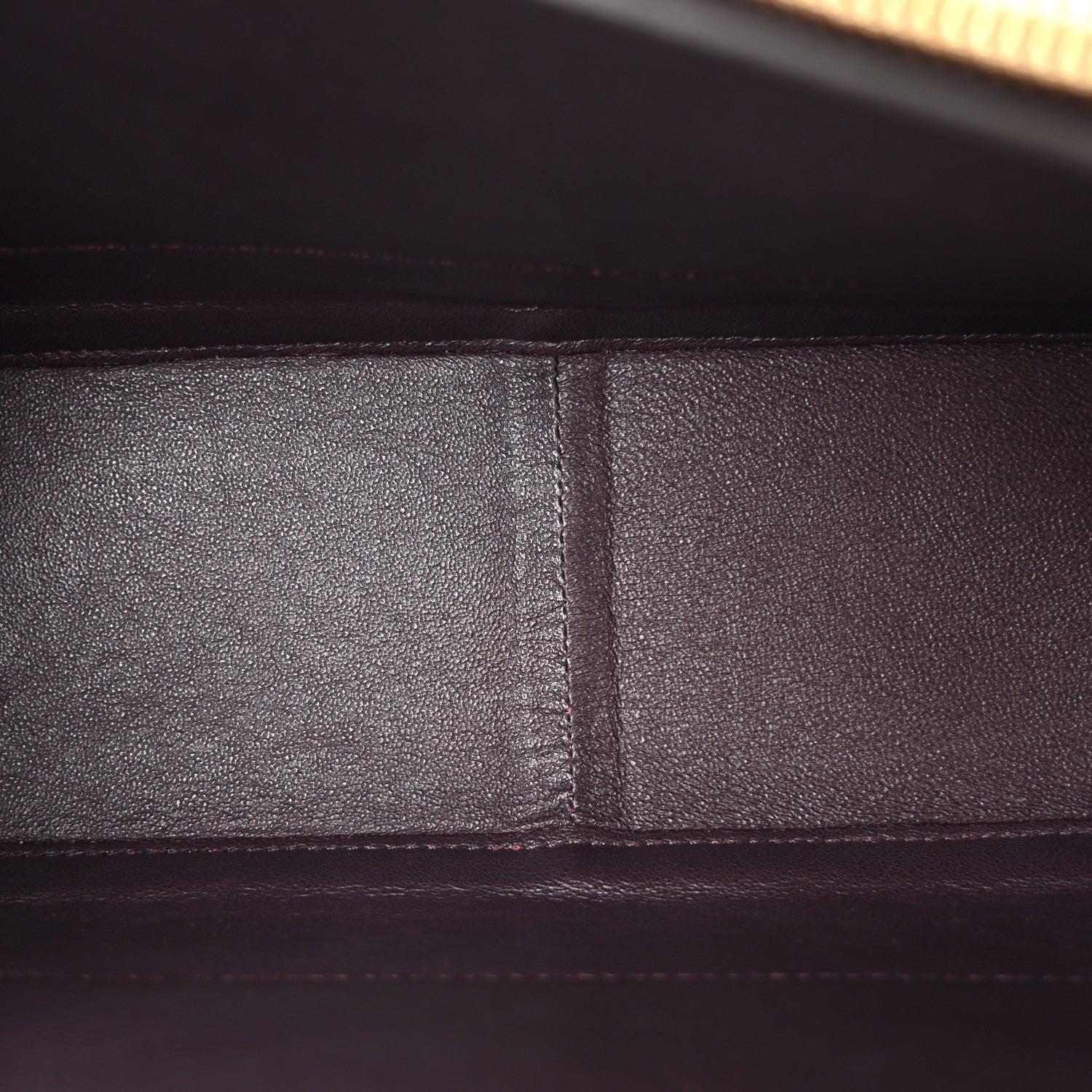 Shiny Smooth Calfskin Medium Frame Shoulder Bag Velvet Desert